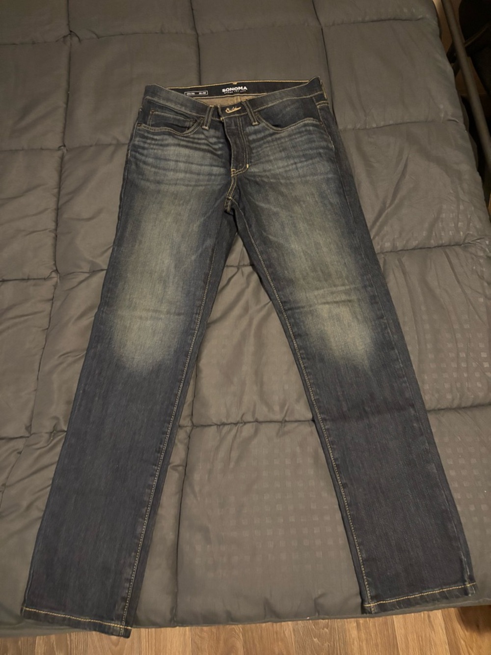 Sonoma Dark Blue Slim Jeans